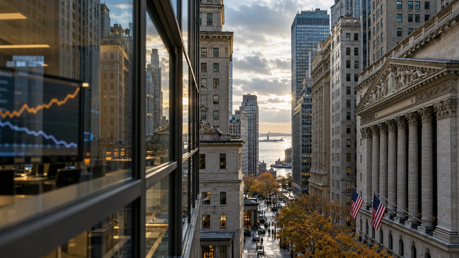 US 10-year yield and Wall Street stock indexes on October 8, 2026